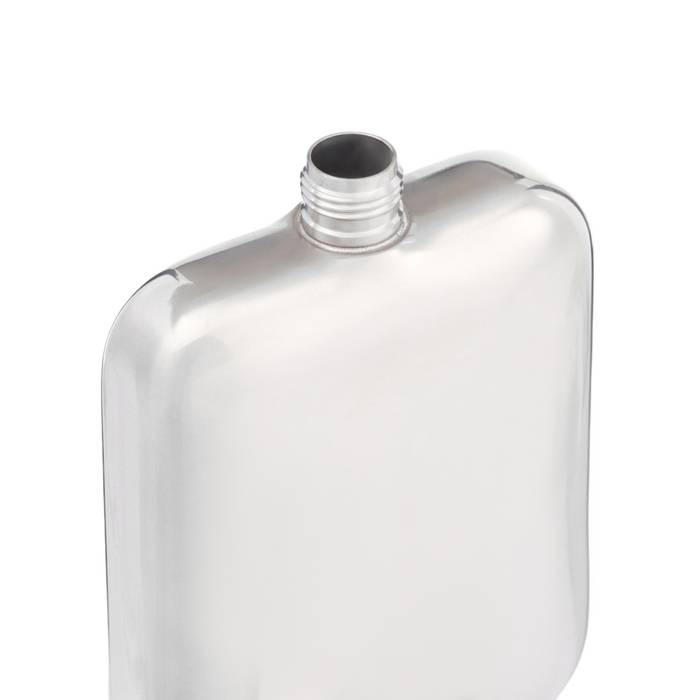 Фляжка для алкоголя, нержавеющая сталь,  подарочная, армейская, 180 мл, 6 oz