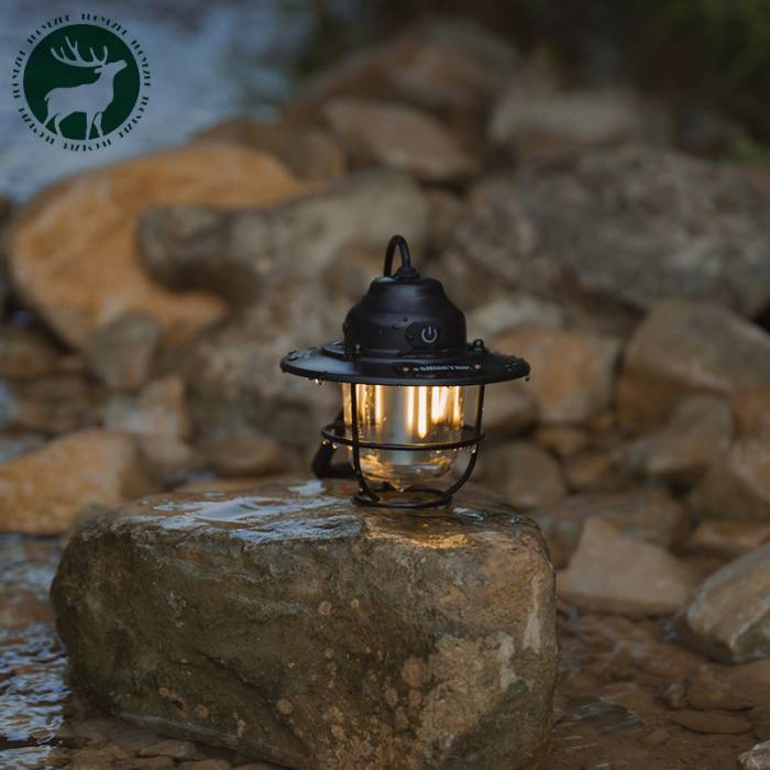 Фонарь кемпинговый светодиодный Cyberbee в винтажном стиле 