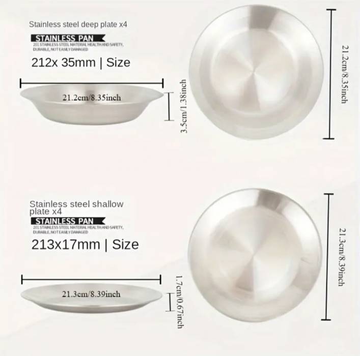 Набор мисок и тарелок в чехле (16 штук)