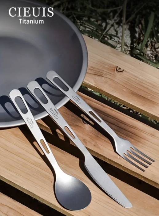 Набор столовых приборов CIEUIS, титан