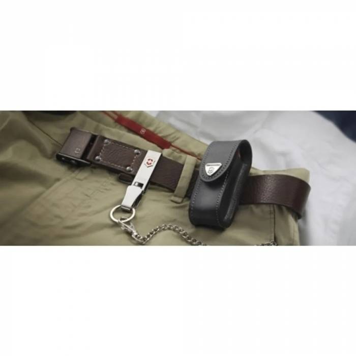 Подвеска на ремень Victorinox с короткой и длинной цепочкой карабин кольцо 