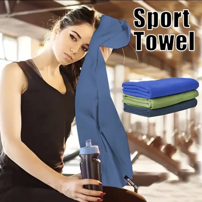 Полотенце из микрофибры 3 штуки (50х120, 40х50, 30х30 см)