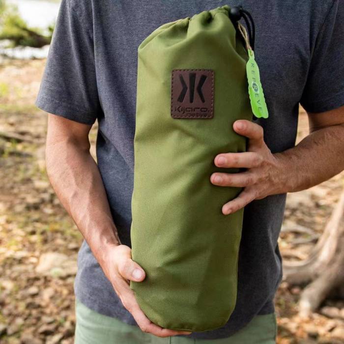 Раскладушка для кемпинга (195х70 см), нагрузка до 130 кг