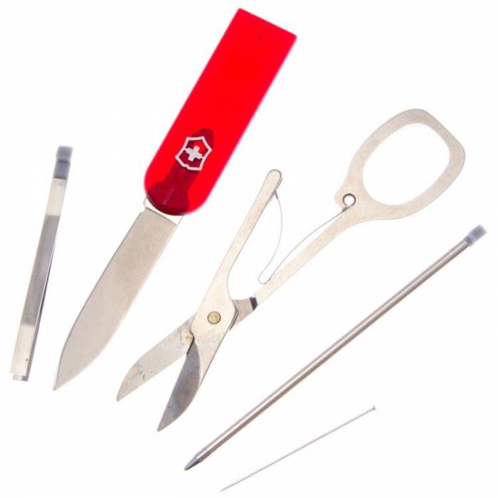 Швейцарская карточка Victorinox SwissCard Lite Red красный 13 функций ...