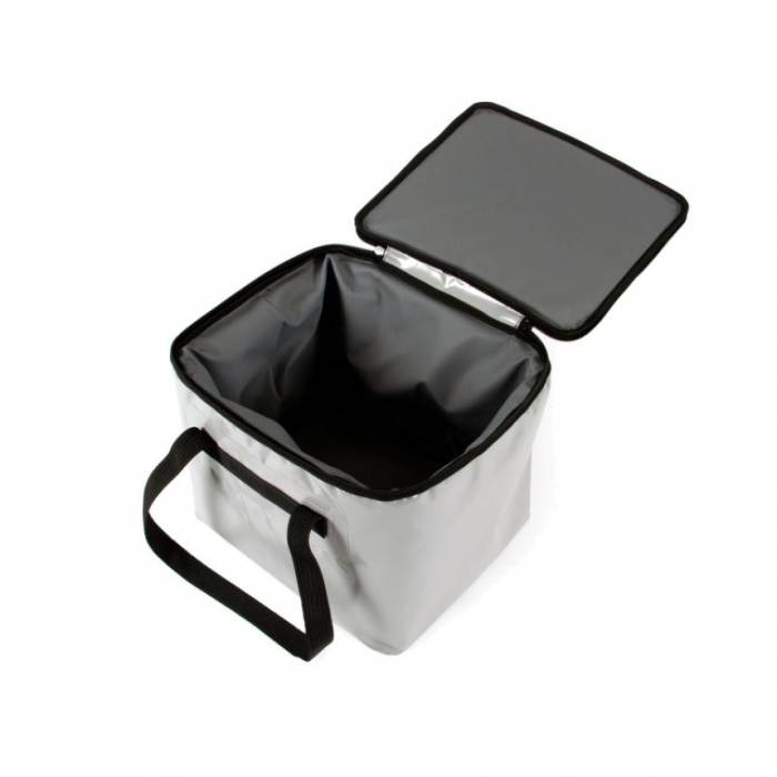 Сумка изотермическая ПВХ СЛЕДОПЫТ Thermal Bag, 35х25х28 см, 25 л, цв. серый
