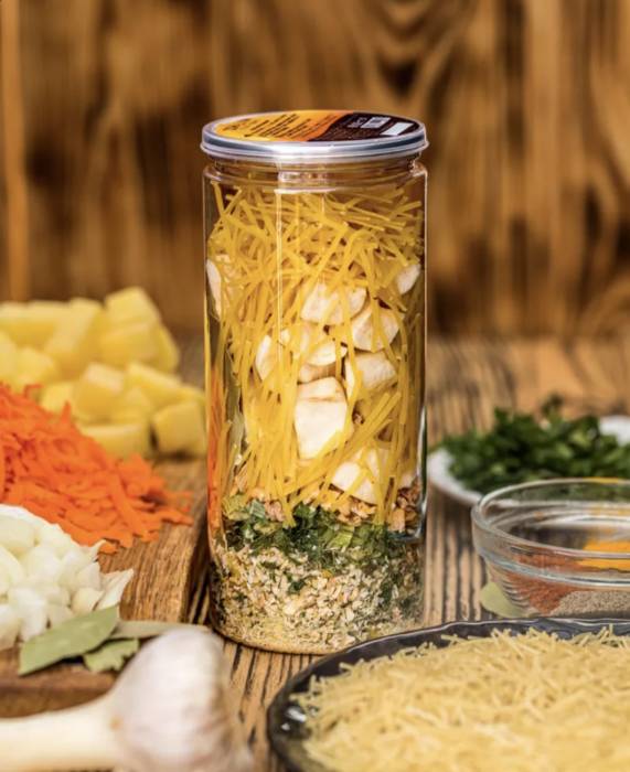 Суп домашний с лапшой от шеф-повара (200 гр.)