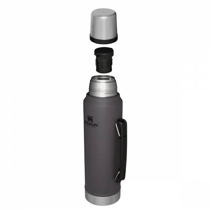 Термос STANLEY LEGENDARY CLASSIC - CHARCOAL, 1 л