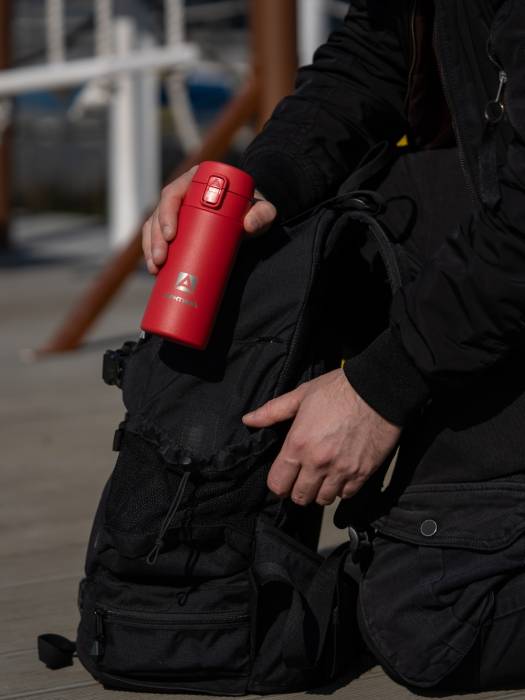 Термос питьевой, вакуумный 