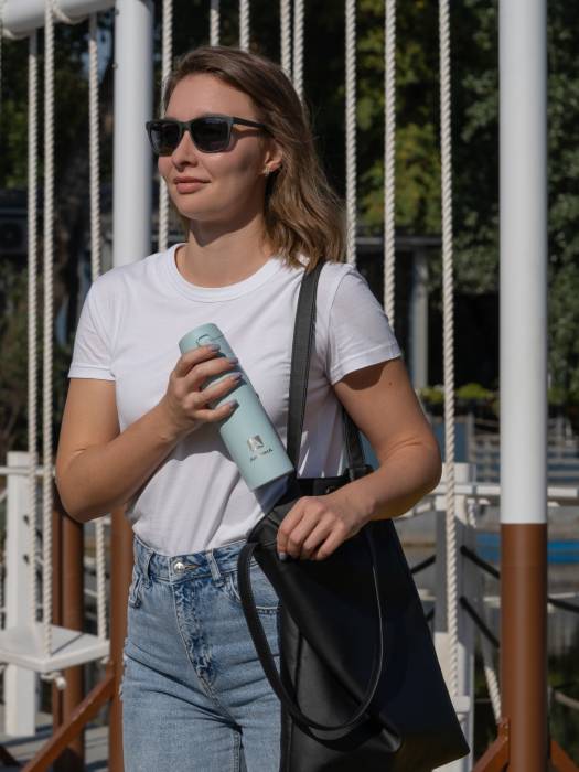 Термос питьевой вакуумный, бытовой, 