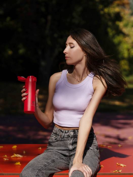 Термос питьевой вакуумный, бытовой, 