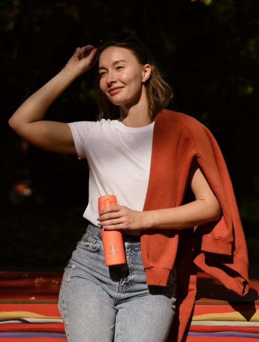 Термос питьевой вакуумный, бытовой, 