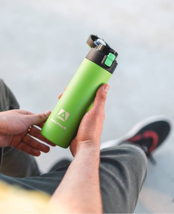 Термос питьевой вакуумный, бытовой, 